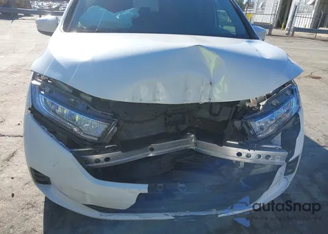 2022 Honda Odyssey Touring from USA, damaged, VIN 5FNRL6H84NB027030